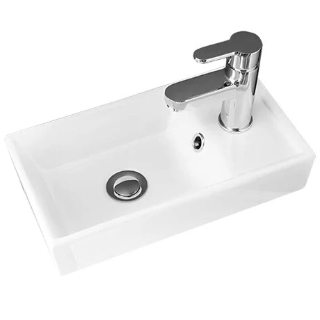 Nuie 405 X 222mm Minimalist Counter Top Basin - NVX001 3 Nuie 405 X 222mm Minimalist Counter Top Basin - NVX001