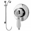 Nuie Nostalgic Manual Shower Valve + Slider Rail Kit 2 Nuie Nostalgic Manual Shower Valve + Slider Rail Kit -Nuie Sales Store Nostalgic Concealed Slider Rail Kit Medium