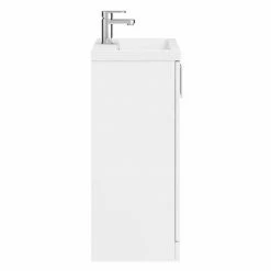 Nuie Pallas 600 Modern Gloss White Floor Standing Vanity Unit -Nuie Sales Store PAL027E nw d6 460