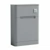 Nuie Elbe Satin Grey 550mm WC Unit - PAR241
