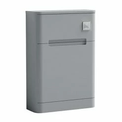 Nuie Elbe Satin Grey 550mm WC Unit - PAR241