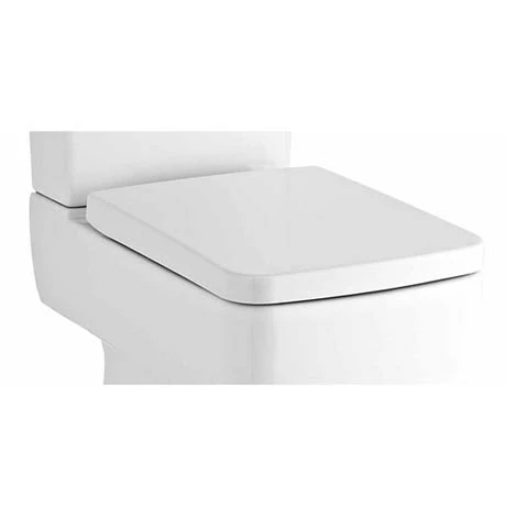 Nuie Bliss Square Soft Close Toilet Seat With Top Fix, Quick Release - NCH198 3 Nuie Bliss Square Soft Close Toilet Seat With Top Fix, Quick Release - NCH198