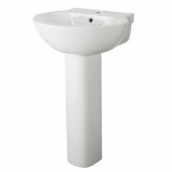 Nuie - Darwin 1TH Basin With Full Pedestal