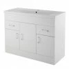 Nuie Eden Minimalist Gloss White Vanity Unit W1000 X D400mm - VTNB1000 1 Nuie Eden Minimalist Gloss White Vanity Unit W1000 X D400mm - VTNB1000 -Nuie Sales Store Premier Eden Minimalist Gloss White Vanity Unit W1000 x D400mm VTNB1000 p