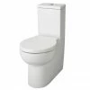 Nuie Holstein Flush To Wall Toilet + Soft Close Seat -Nuie Sales Store Premier Holstein Flush To Wall Pan Cistern and Soft Close Seat p