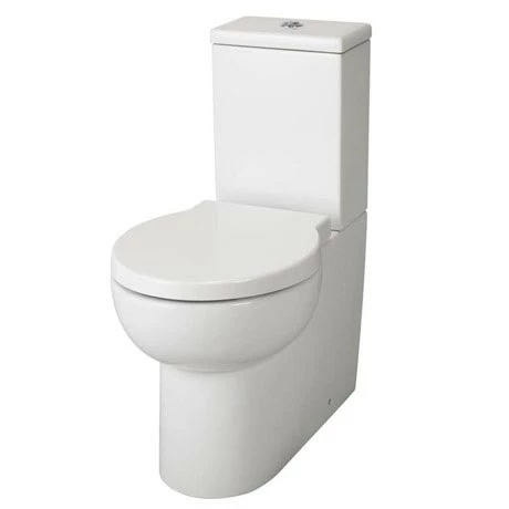 Nuie Holstein Flush To Wall Toilet + Soft Close Seat 3 Nuie Holstein Flush To Wall Toilet + Soft Close Seat