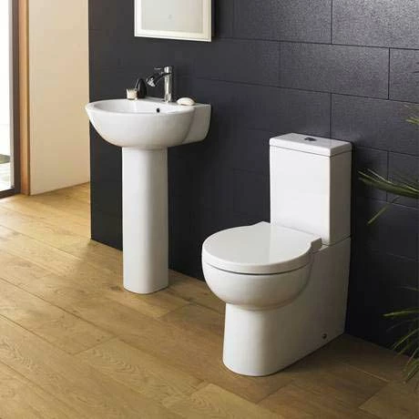 Nuie Holstein Flush To Wall Toilet + Soft Close Seat 4 Nuie Holstein Flush To Wall Toilet + Soft Close Seat - Image 2