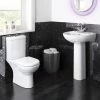 Nuie Lawton Compact 4-Piece Bathroom Suite -Nuie Sales Store Premier Lawton Compact 4 Piece Bathroom Suite p