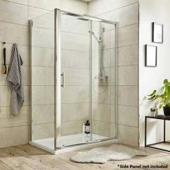 Nuie Pacific Sliding Shower Door - Various Size Options 13 Nuie Pacific Sliding Shower Door - Various Size Options -Nuie Sales Store Premier Pacific Sliding Shower Door d4 460