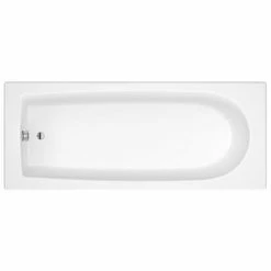 Nuie Square Hinged With Fixed Panel Screen Barmby Shower Bath -Nuie Sales Store Premier Square Hinged with Fixed Panel Screen Barmby Shower Bath detail3 460