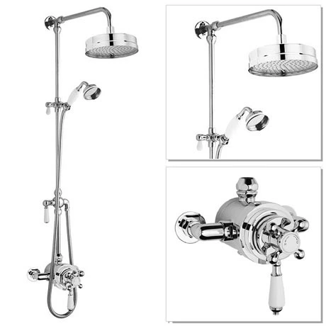 Nuie Traditional Luxury Rigid Riser Kit with Diverter & Dual Exposed Shower Valve Nuie Traditional Luxury Rigid Riser Kit With Diverter & Dual Exposed Shower Valve -Nuie Sales Store Premier Traditional Luxury Rigid Riser Kit with Diverter Dual Exposed Shower Valve n prod
