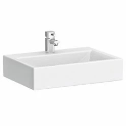 Nuie Rectangular Counter Top Ceramic Basin - 460 X 330mm