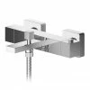 Nuie Sanford Wall Mounted Thermostatic Bath Shower Mixer - SAN005 -Nuie Sales Store SAN005 P
