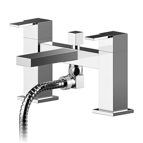 Nuie Sanford Chrome Bath Shower Mixer + Shower Kit - SAN304 Nuie Sanford Chrome Bath Shower Mixer + Shower Kit - SAN304 -Nuie Sales Store SAN304 P