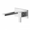 Nuie Sanford Chrome 2TH Wall Mounted Basin Mixer - SAN328 -Nuie Sales Store SAN328 P