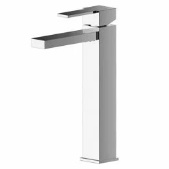 Nuie Sanford Chrome High Rise Mono Basin Mixer - SAN370