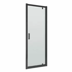 Nuie Pacific Black Profile Pivot Shower Door 5 Nuie Pacific Black Profile Pivot Shower Door -Nuie Sales Store SQPD76BP D1 460