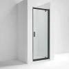 Nuie Pacific Black Profile Pivot Shower Door -Nuie Sales Store SQPD76BP P