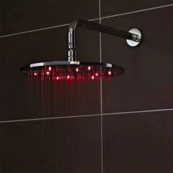 Nuie - 200mm Square LED Fixed Shower Head - STY070 -Nuie Sales Store STY069 D3 460