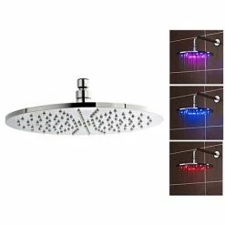 Nuie Sales Store 23 Nuie - 300mm Round LED Fixed Shower Head - STY071