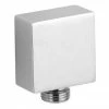 Nuie Chrome Plated Brass Square Outlet Elbow - A3245 -Nuie Sales Store Square Outlet Elbow Medium