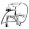 Nuie Traditional 1/2" Bath Shower Mixer - Chrome - IJ324 -Nuie Sales Store Traditional Chrome Bath Shower Mixer IJ324 Medium