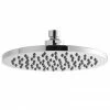 Nuie 200mm Round Fixed Shower Head - Chrome - HEAD49 -Nuie Sales Store Ultra 200mm Round Fixed Shower Head Chrome HEAD49 n p