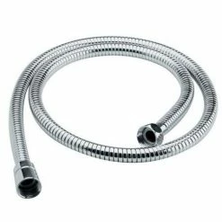 Nuie 2m Shower Flex Hose - Chrome - A322