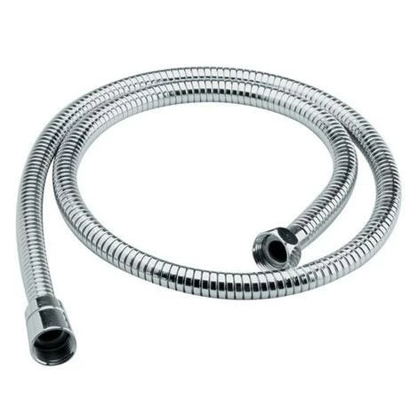 Nuie 2m Shower Flex Hose - Chrome - A322 3 Nuie 2m Shower Flex Hose - Chrome - A322