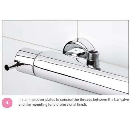 Nuie Fast-Fit Bracket For Bar Thermostats - A315 7 Nuie Fast-Fit Bracket For Bar Thermostats - A315 - Image 5