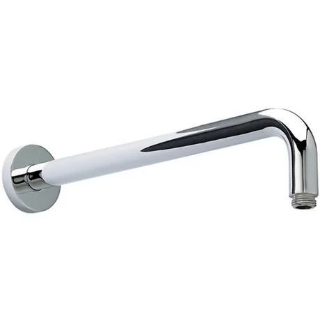 Nuie Wall Mounted Shower Arm 345mm - Chrome - STY001 3 Nuie Wall Mounted Shower Arm 345mm - Chrome - STY001