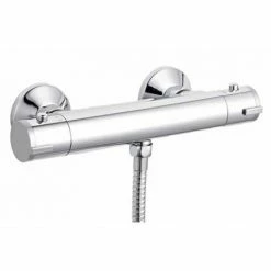 Nuie ABS Round Thermostatic Bar Valve With Modern Slide Rail Kit -Nuie Sales Store VBS001 STY042 d2 375