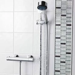 Nuie ABS Round Thermostatic Bar Valve - Bottom Outlet - Chrome - VBS001 7 Nuie ABS Round Thermostatic Bar Valve - Bottom Outlet - Chrome - VBS001 -Nuie Sales Store VBS001 d3 460