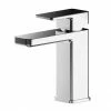 Nuie Windon Chrome Mono Basin Mixer With Push Button Waste - WIN305 -Nuie Sales Store WIN305 P