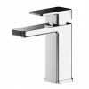 Nuie Windon Chrome Mini Mono Basin Mixer With Push Button Waste - WIN315 -Nuie Sales Store WIN315 P