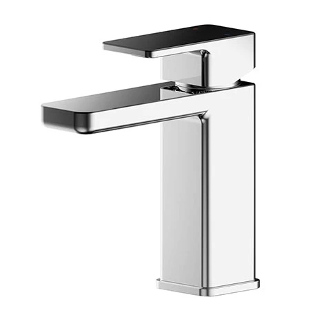 Nuie Windon Chrome Mini Mono Basin Mixer With Push Button Waste - WIN315 3 Nuie Windon Chrome Mini Mono Basin Mixer With Push Button Waste - WIN315