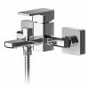 Nuie Windon Chrome Wall Mounted Bath Shower Mixer + Shower Kit - WIN316 1 Nuie Windon Chrome Wall Mounted Bath Shower Mixer + Shower Kit - WIN316 -Nuie Sales Store WIN316 P