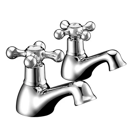 Nuie Viscount Range Basin Taps - Chrome - X381 3 Nuie Viscount Range Basin Taps - Chrome - X381