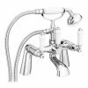 Nuie Traditional Bloomsbury Bath Shower Mixer & Shower Kit - Chrome - XM314 1 Nuie Traditional Bloomsbury Bath Shower Mixer & Shower Kit - Chrome - XM314 -Nuie Sales Store XM314 p